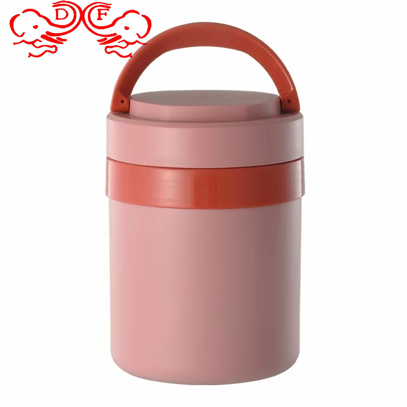 DF68004 Stainless steel lunch box carrying pot Insulated pail Insulated lunch box bento box Insulated box Portable lunch box DF Trading house