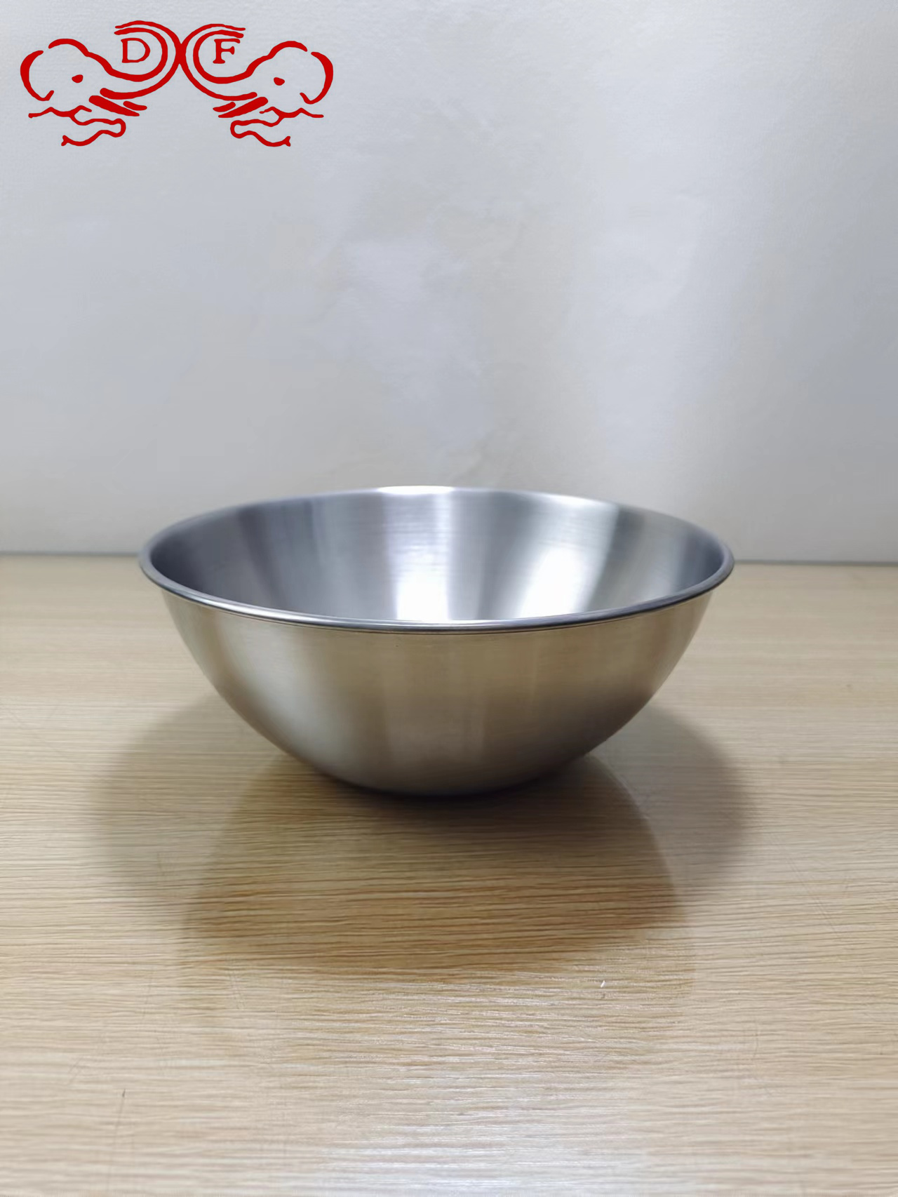 DF68004 Korean fruit dish Salad bowl Sauces mixing bowl Korean dish tableware Large dry fruit dish Stainless steel bowl Cold noodles bowl Bibimbap noodles bowl Fruit cold noodles dish bowl