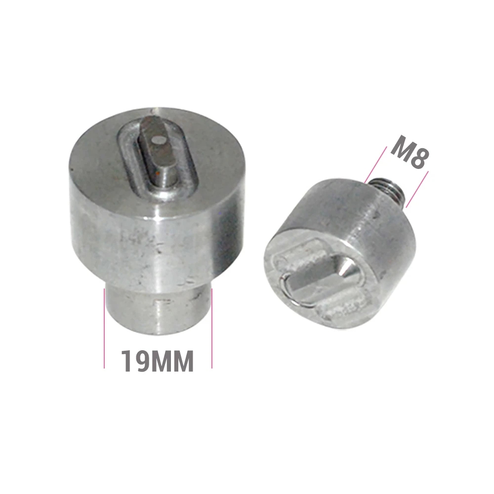 16/18/20/22/25/28/30/35/40/50mm椭圆形鸡眼扣安装工具长方形气眼扣模具空心蛋形槽扣手压机器模详情2