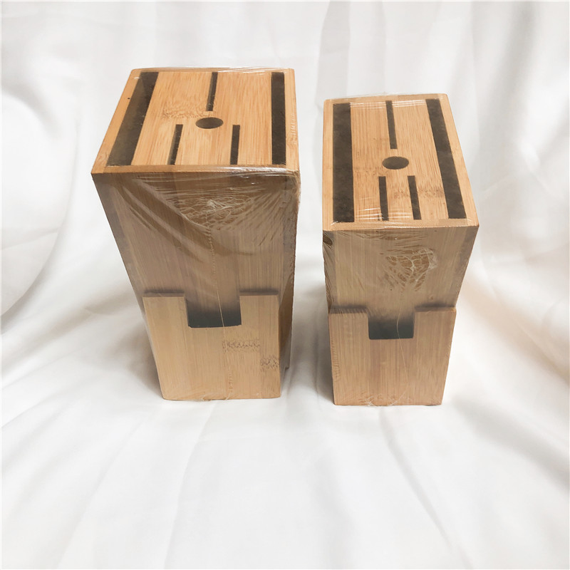 Bamboo multifunctional knife holder storage tool storage kitchen knife holder drain holder kitchen knife holder