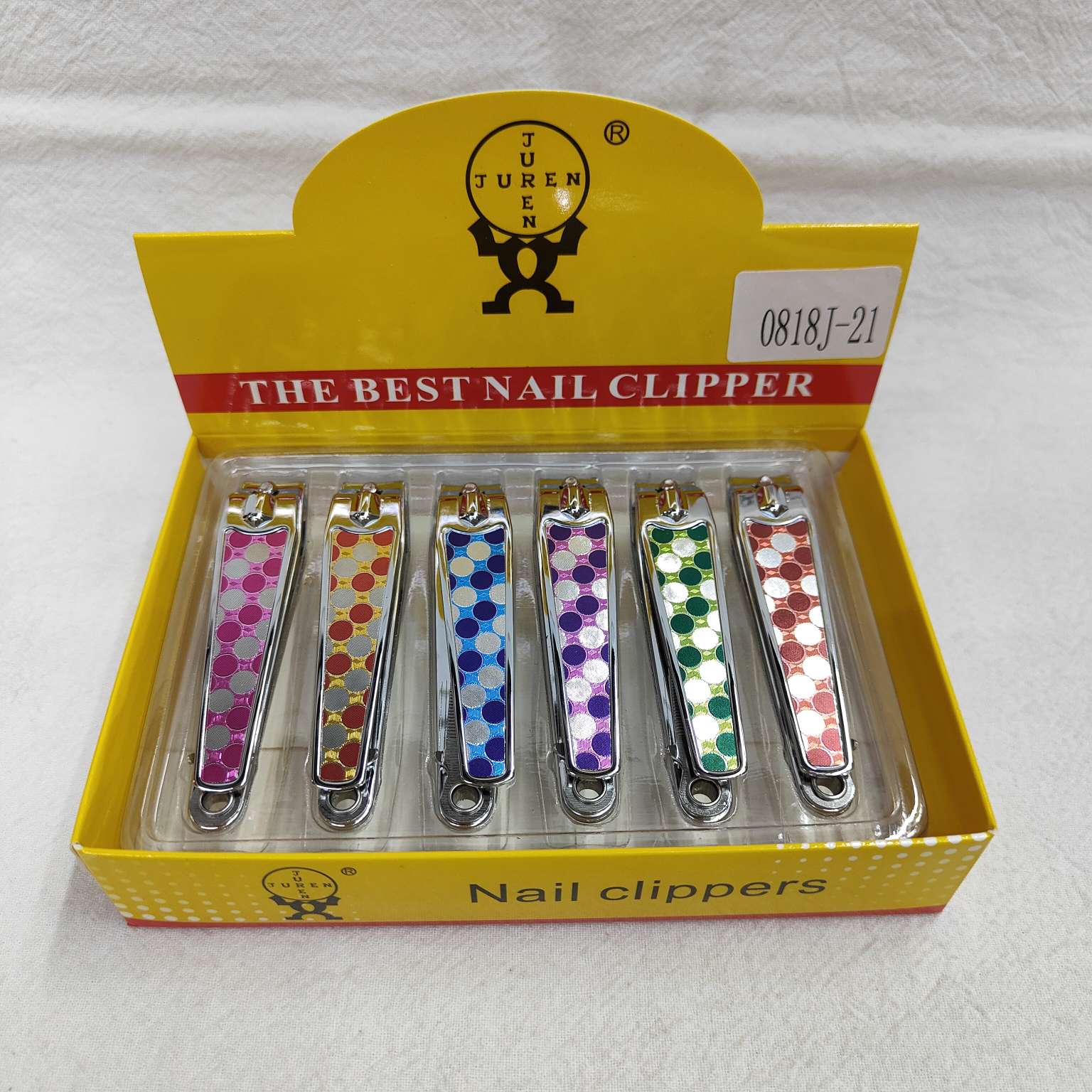 Giant 0818J-21# Silver nail clippers with Nail file Nail tools Nail clippers 26414 Xandria tools