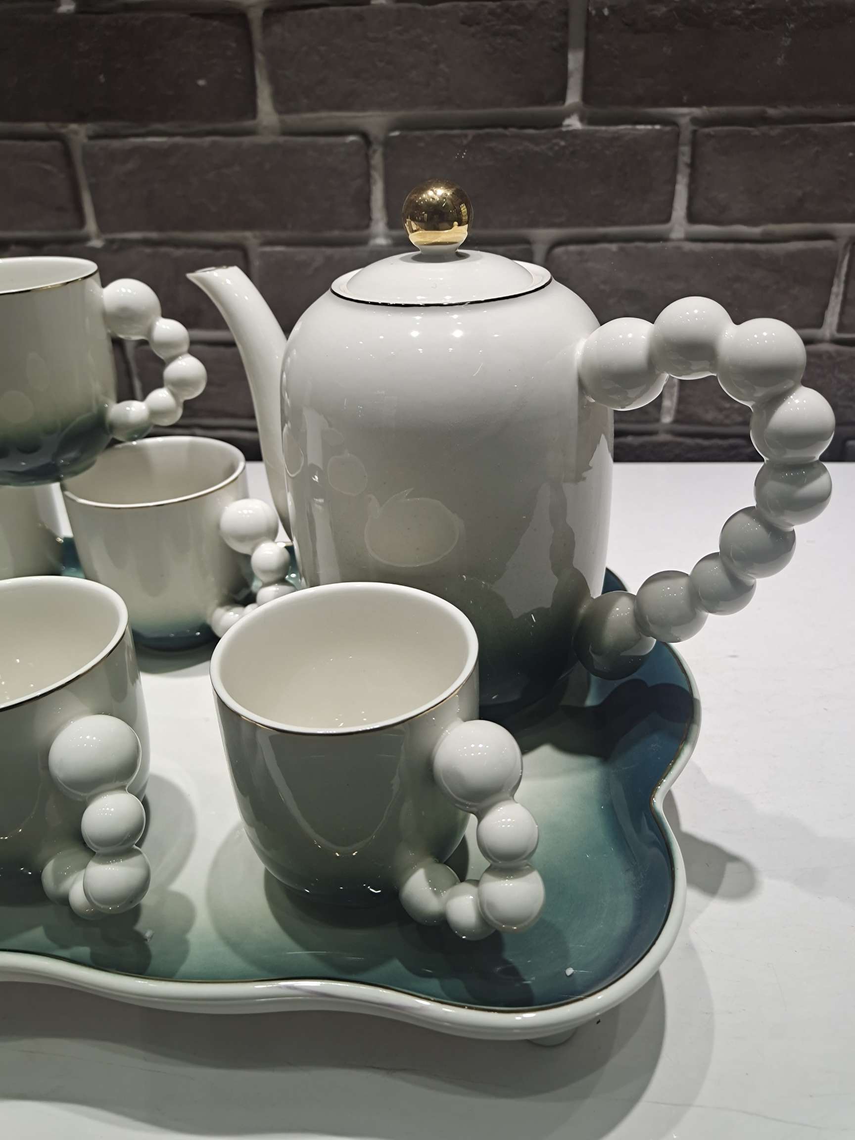 Jingdezhen Ceramic Water Ware European Water Ware Cold Kettle Specification drawing