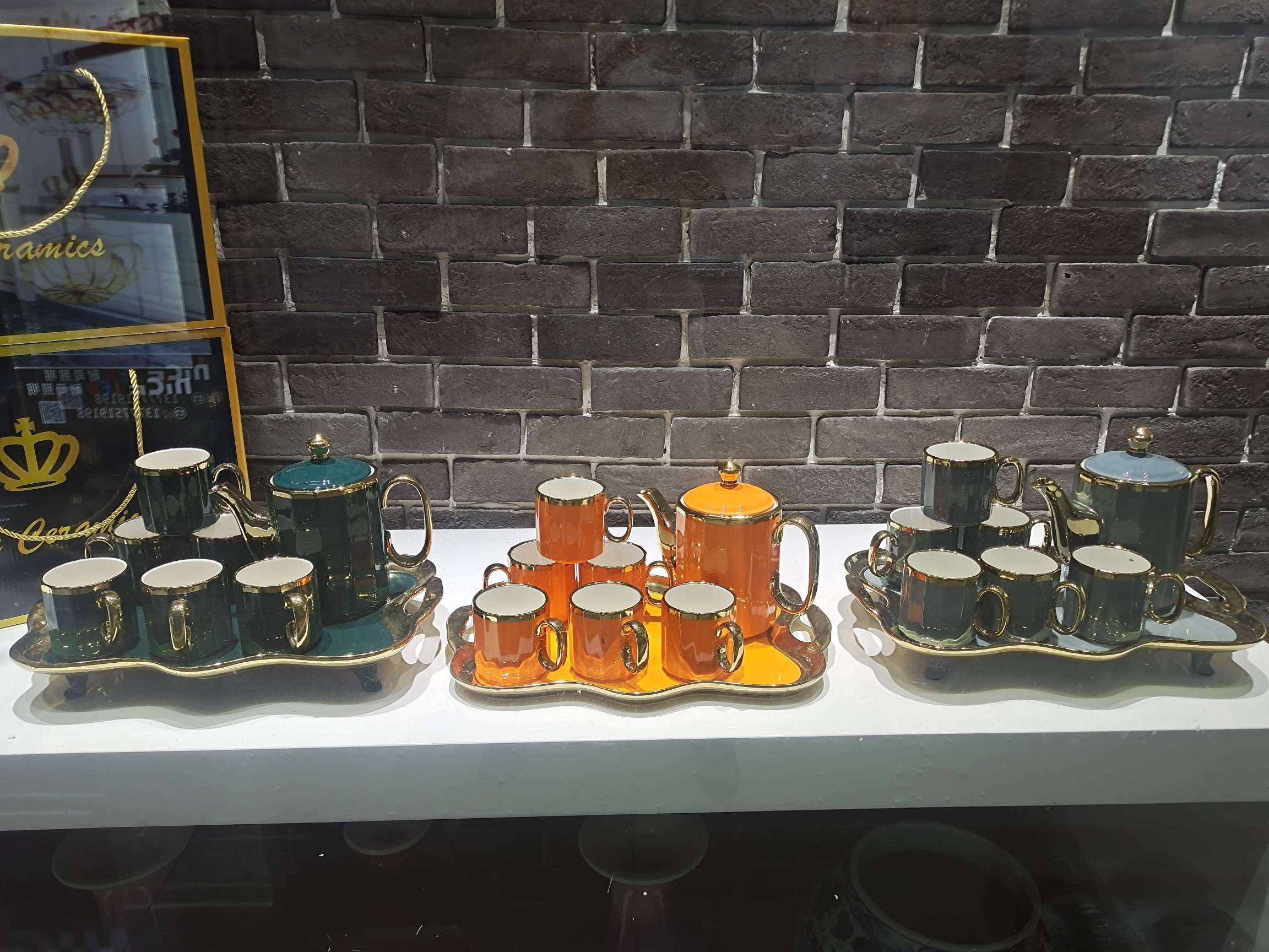 Jingdezhen Ceramic Water Set 1 Pot 6 Cups 1 Tray Water Set Cold Kettle undefined