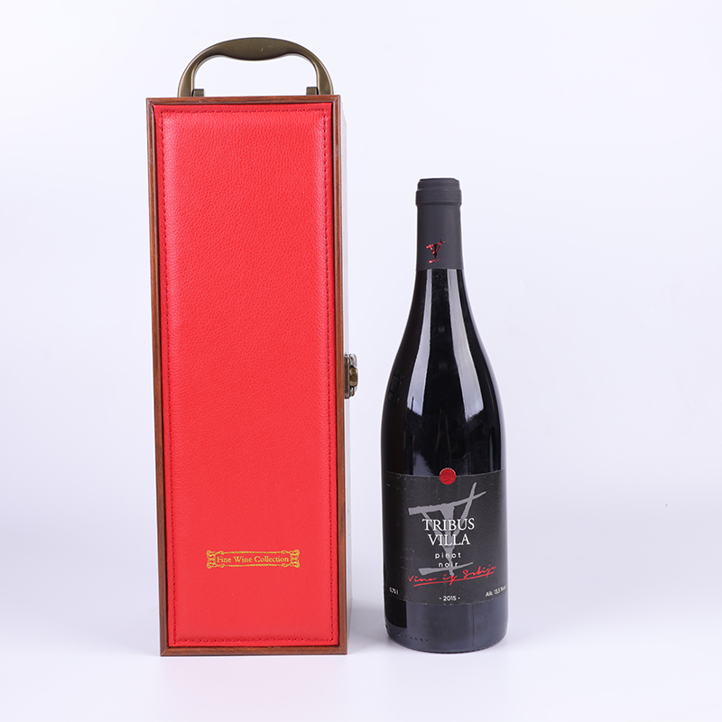 黑比诺干红葡萄酒750ml加赠满堂红皮木礼盒 单支装详情2