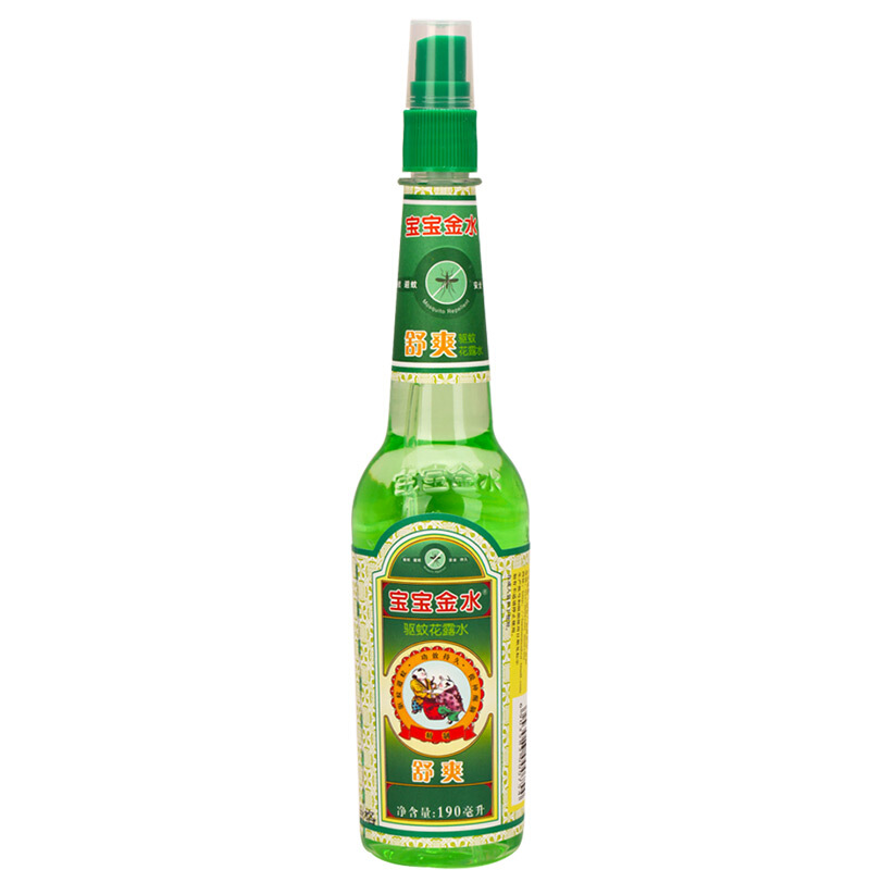 Baby Goldwater Children's Toilet Water 190Ml Mosquito Repellent Baby Mosquito Repellent Mosquito Spray Ice Cool 190Ml Specification drawing