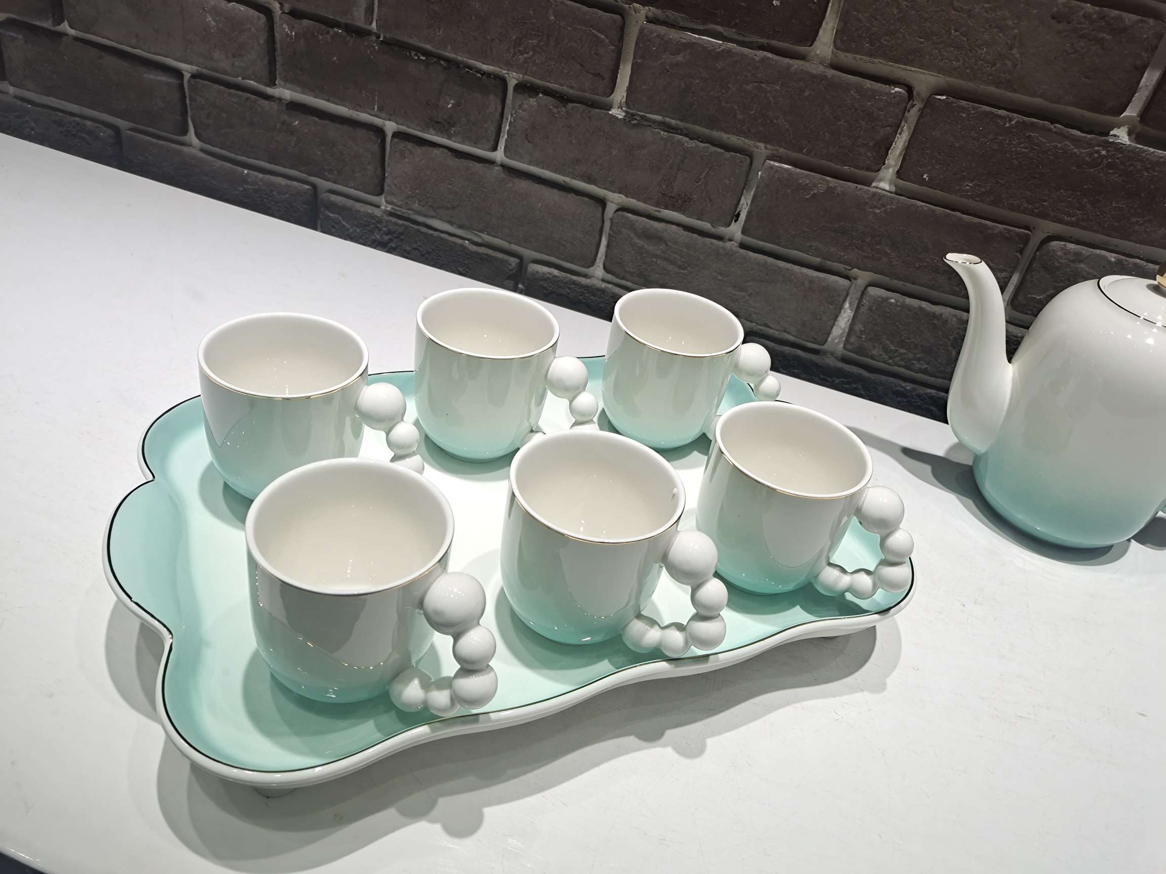 Jingdezhen Ceramic Water Ware European Water Ware Cold Kettle Specification drawing