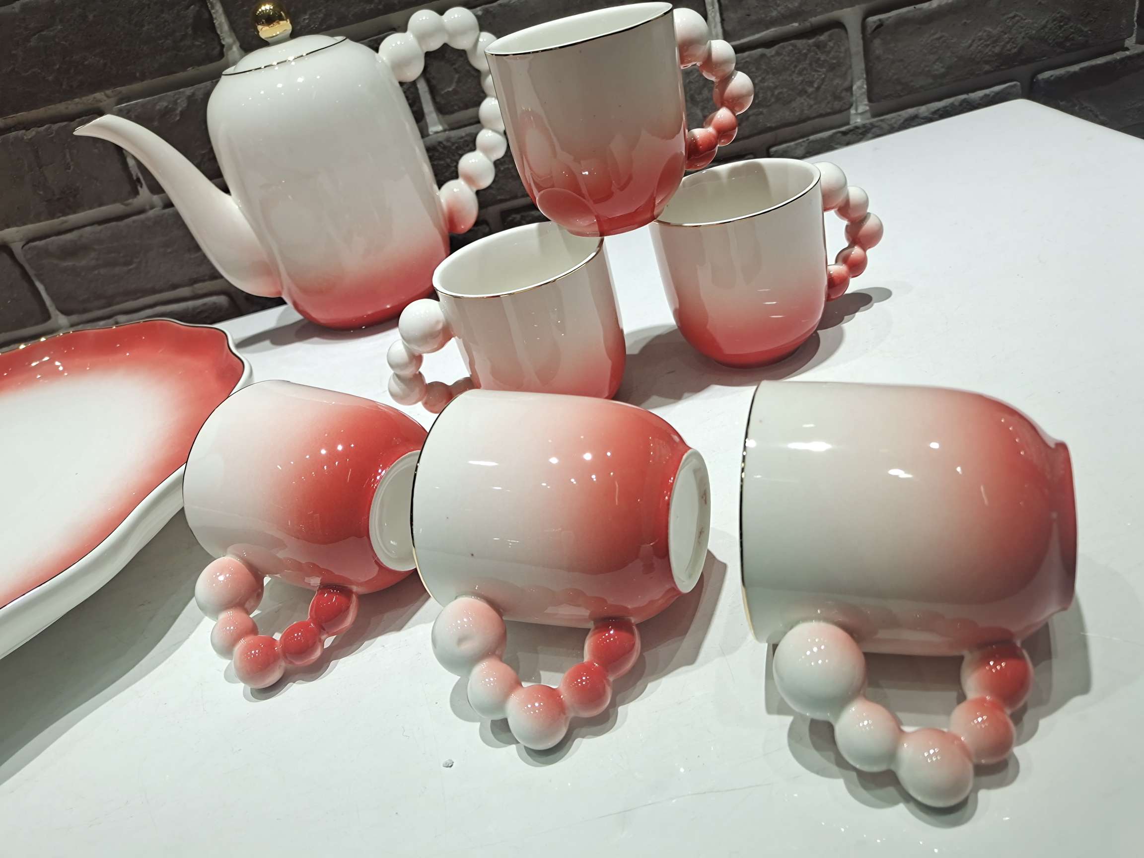 Jingdezhen Ceramic Water Ware European Water Ware Cold Kettle Item Picture