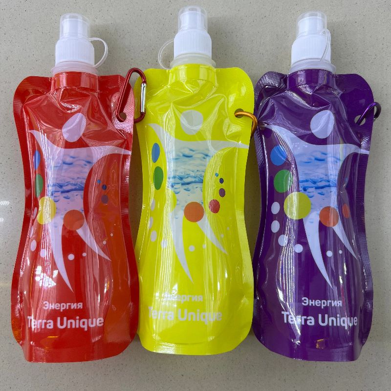 PE环保水袋便携奶茶果汁袋定制便携折叠水袋水杯水瓶水壶详情4
