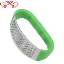 DF68744 Garlic press Garlic crusher Manual ring garlic peeler garlic puree press Ginger grinder Stainless steel garlic puree DF Trading House