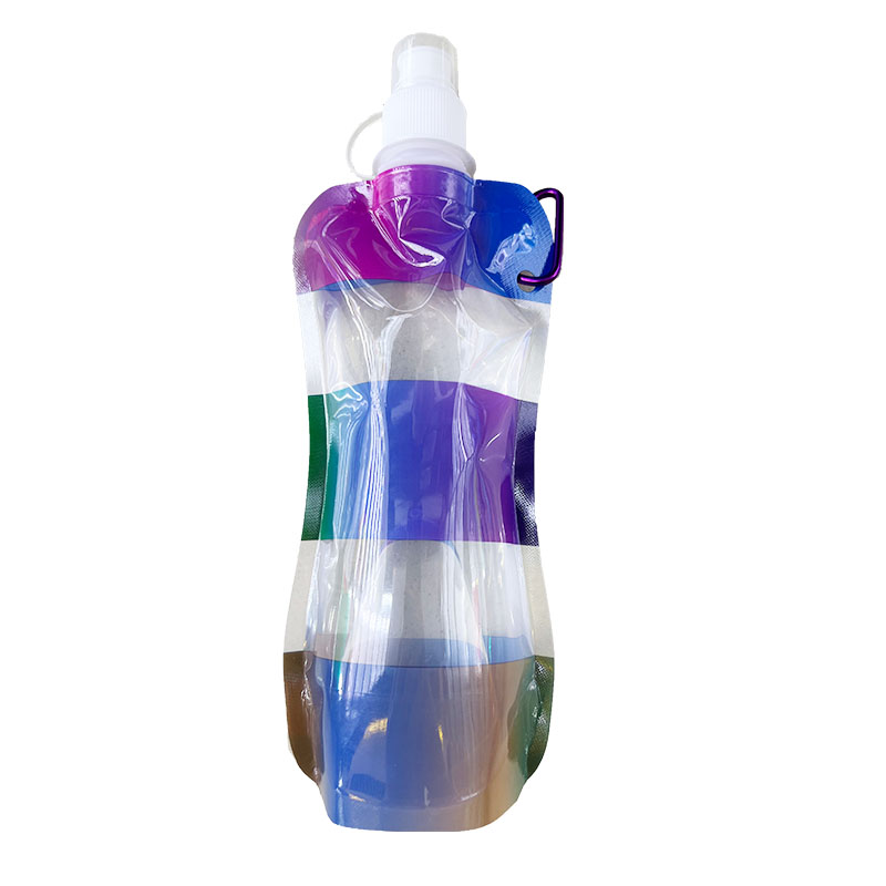 外出手提水袋饮用透明水袋可折叠定制便携运动水壶水袋水杯水瓶详情4