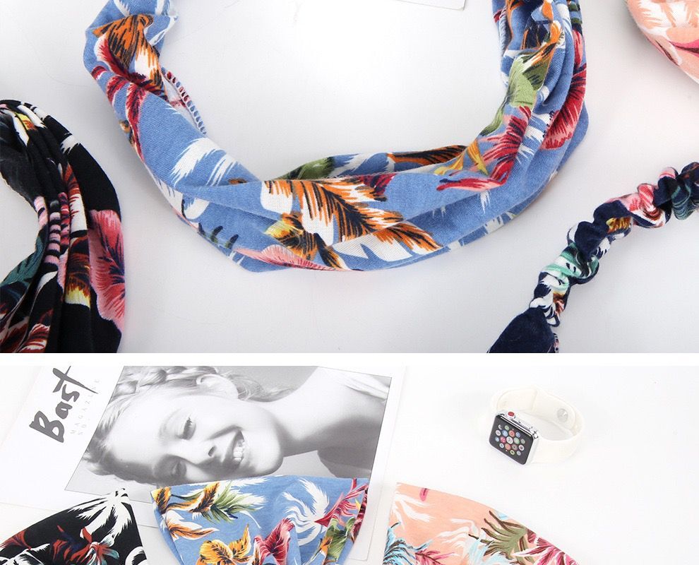 瑜伽弹力发带网球运动头带头跑步运动头带吸汗带防滑止汗详情12