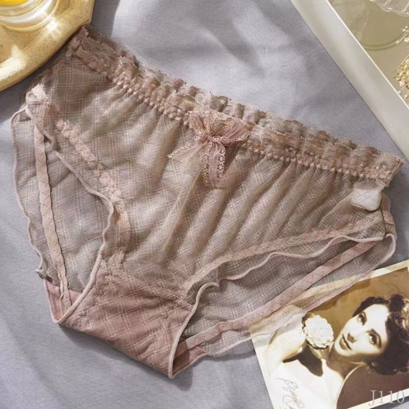 女士三角裤实物图