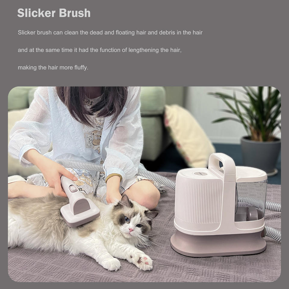 Smart pet hair care device, dog and cat shaving clipper, multi-functional electric clipper, vacuum cleaner, dual-purpose pet supplies Item Picture