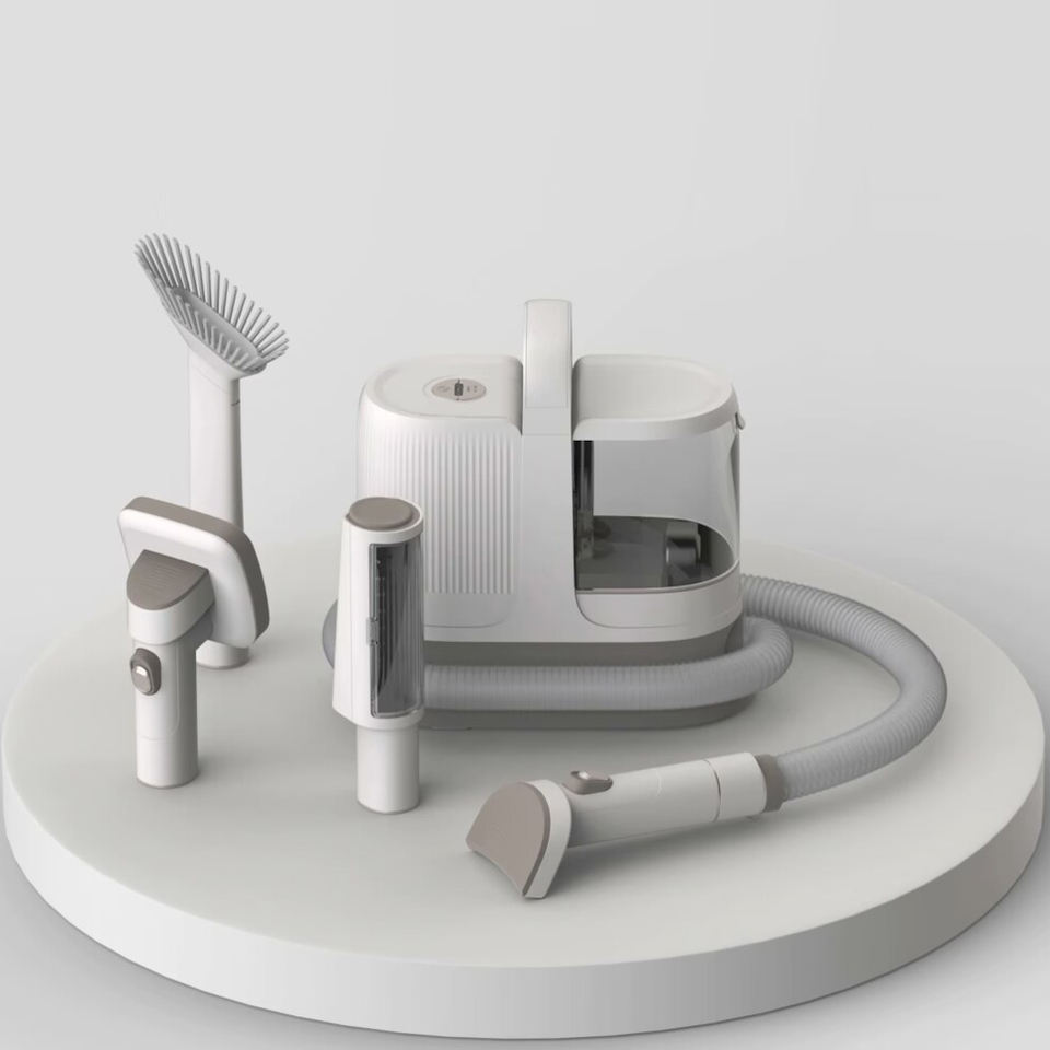 Smart pet hair care device, dog and cat shaving clipper, multi-functional electric clipper, vacuum cleaner, dual-purpose pet supplies details Picture