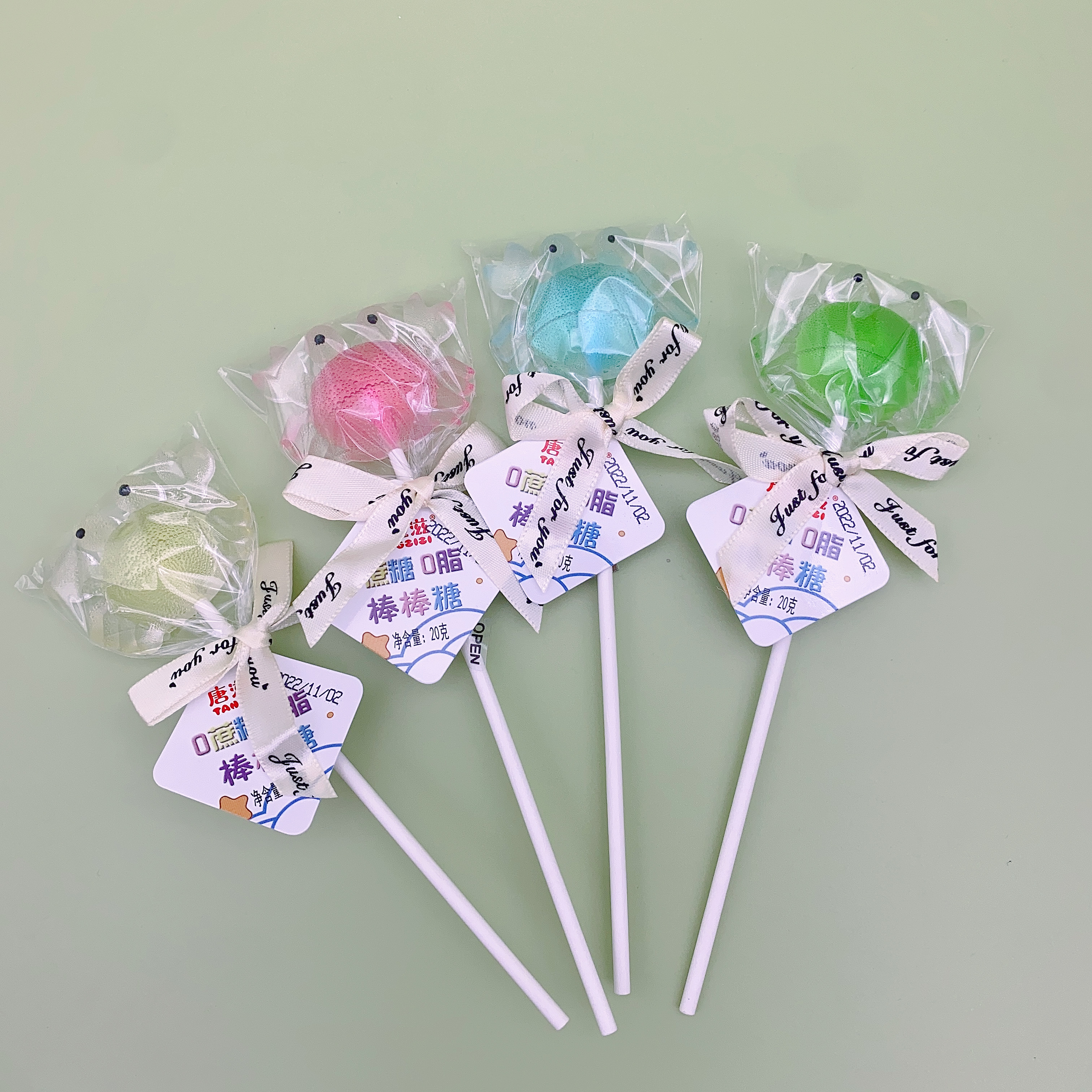 唐滋滋儿童无糖棒棒糖20克纸棒动物图案海豚龙虾螃蟹无蔗糖详情5