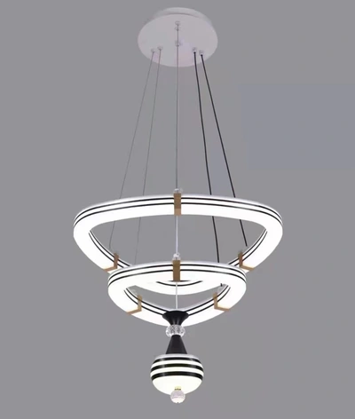 Led Heart-Shaped Lamp Dining Chandelier Light Luxury Living Room Lights