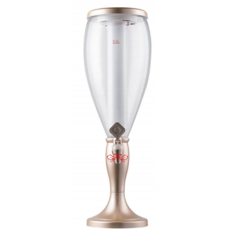 DF68746扎啤酒炮酒吧专用3升酒塔 发光可乐桶容器商用扎啤桶酒炮桶详情5