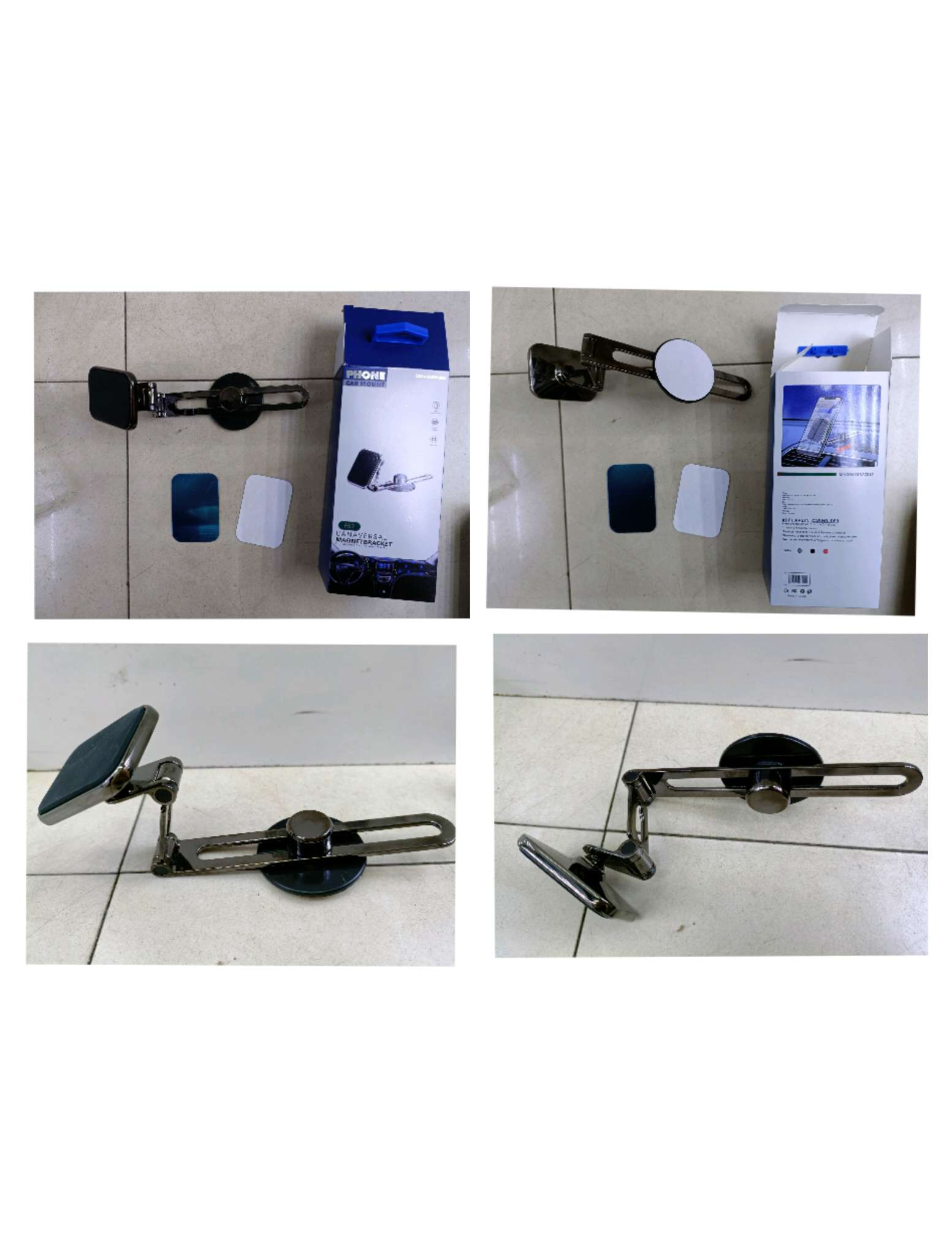 Magnetic car phone bracket Pasted push-pull magnetic bracket square head round head
F52 Square F62 round head