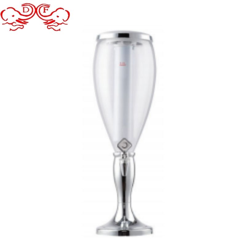 DF68746扎啤酒炮酒吧专用3升酒塔 发光可乐桶容器商用扎啤桶酒炮桶详情1