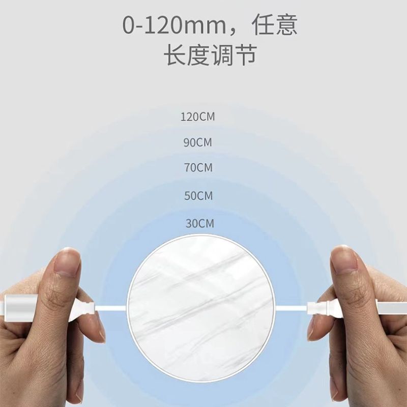 Jinshesheng brand 1.2-meter 6A/120W fully compatible super fast charging three-in-one retractable data cable Application Scenario