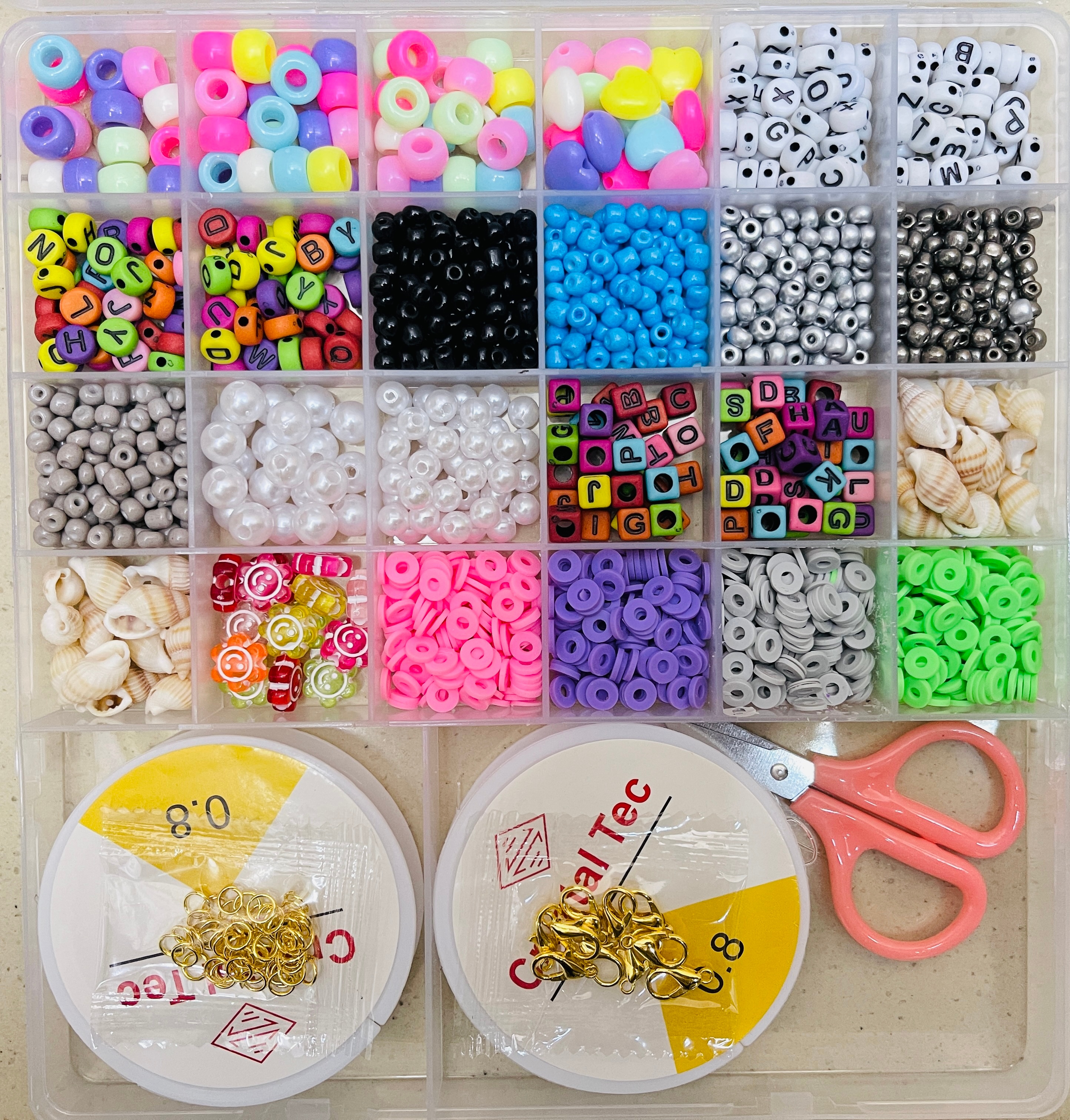 Cross-Border Hot Monogram Set Diy Jewelry Accessories Application Scenario