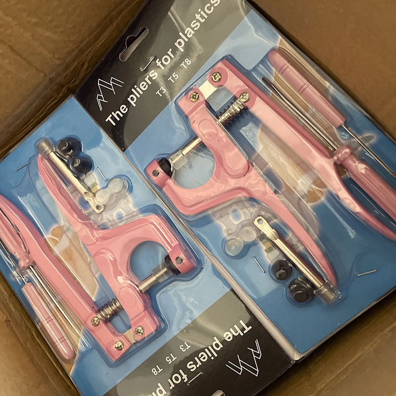 T3/T5/T8四合扣手压钳树脂四合扣手动工具按扣安装模具钳子 塑料防走光透明暗扣衬衫扣子衣服按扣隐形小号纽扣婴儿子母扣详情8