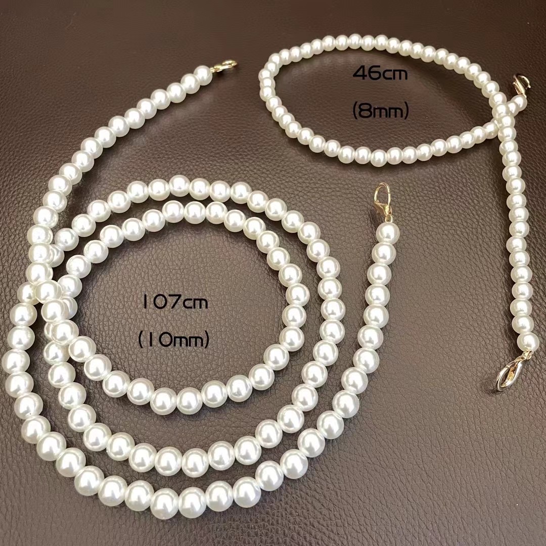 Highlight Pearl Chain Wholesale Personality Everything Mobile Phone Chain Pearl Chain Bag Accessories details Picture
