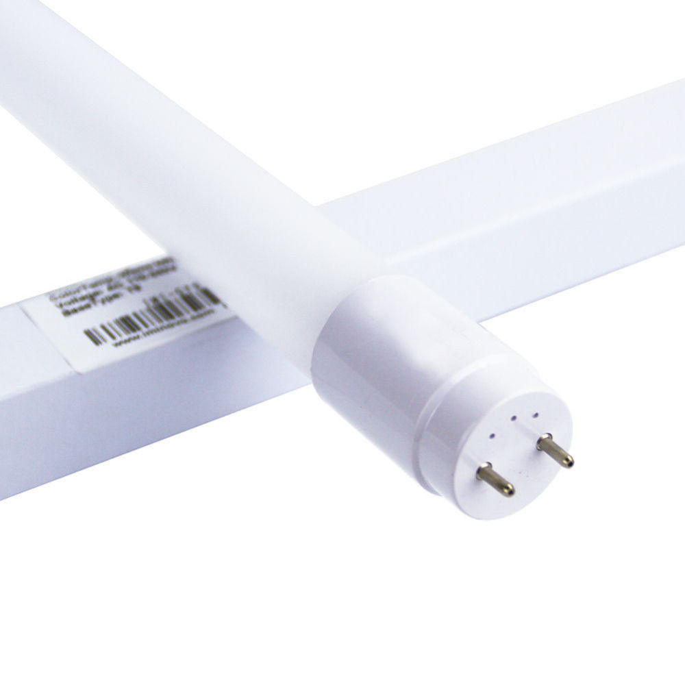 Led Glass Daylight Fluorescent Tube T8 1.2 0.9 0.6 18W9w6w20w40w Single Pressure Stand Light School Supermarket Mall