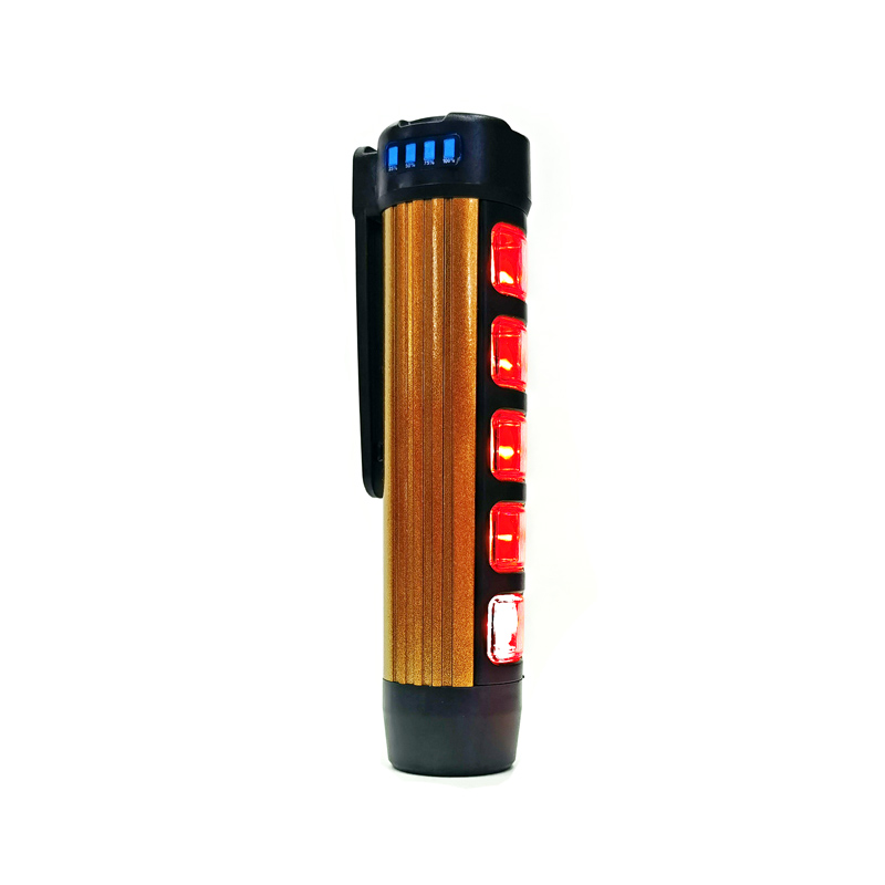 HW-158电筒(1+5COB)塑料电筒强光手电筒USB充电手电筒便携迷你强光手电筒详情12