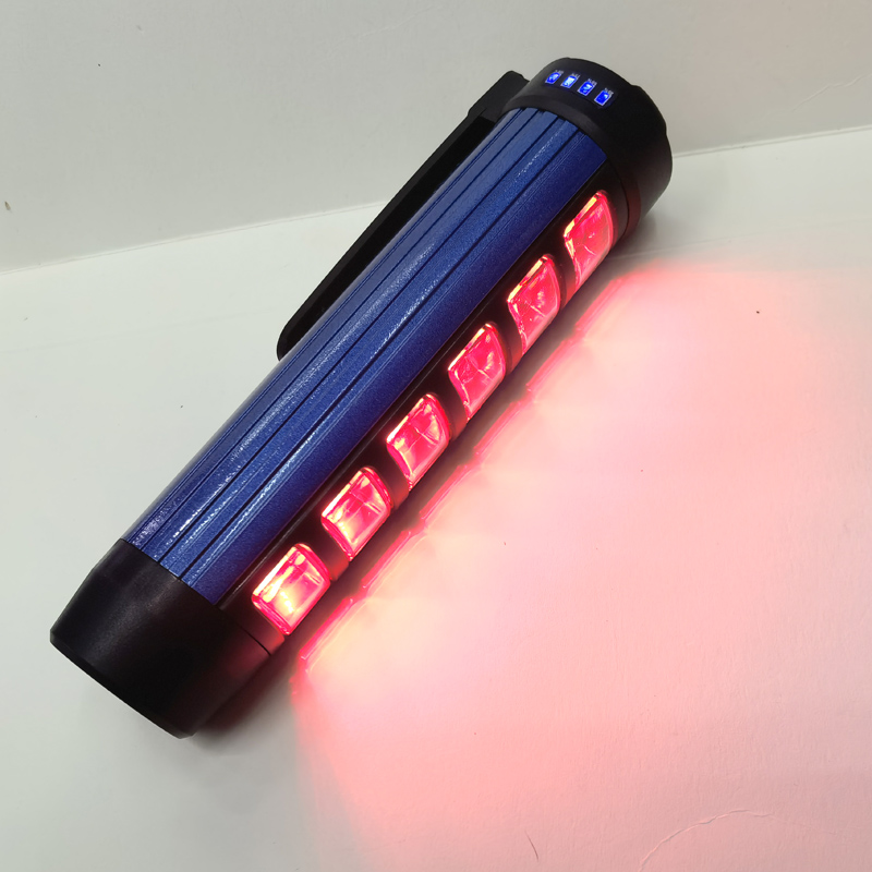 HW-168 antorcha (1+6COB) linterna de plástico linterna brillante linterna recargable USB mini linterna brillante portátil Application Scenario