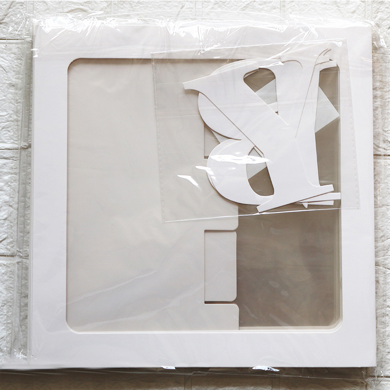 Instagram Celebrity Clear Box Baby's Birthday 26 Letter Balloon Box Love Graduation Wedding Decoration Baby Balloon Box Party Surprise Dress Up Gift Box Does Not Include Balloon Light Band Item Picture