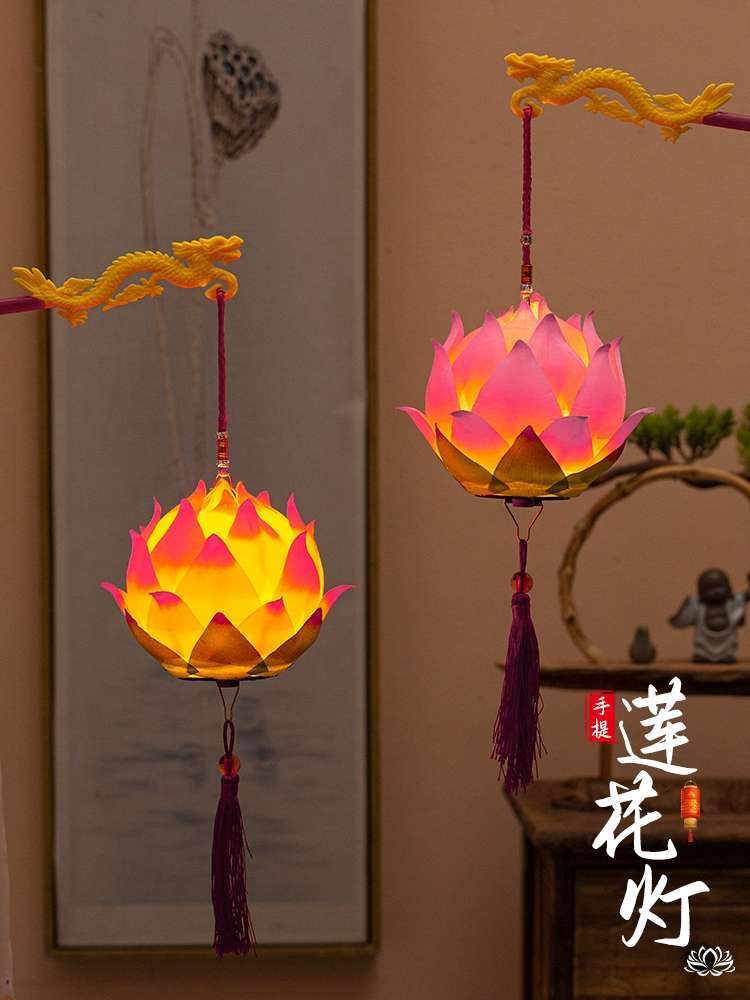 Lotus Lantern Factory direct sales, stable quality and innovative lanterns Item Picture