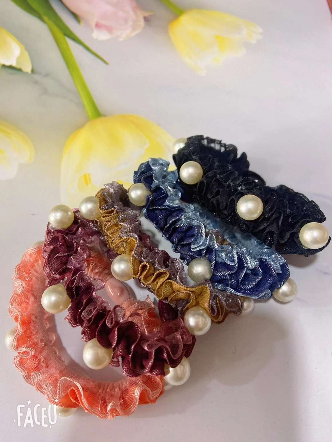 菲来雅女士拼接发绳韩版头绳头饰多款可选时尚发饰配饰装扮必备头绳女士拼接韩版