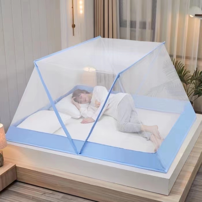 Anti-Mosquito Folding Net Red Net Has No Bottom details Picture