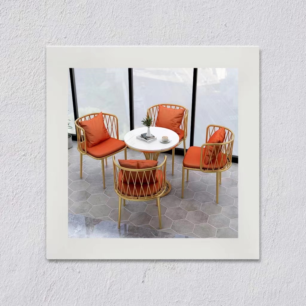 轻奢北欧高端椅子家用皮革凳子现代简约餐桌餐椅家用客厅酒店靠背详情6