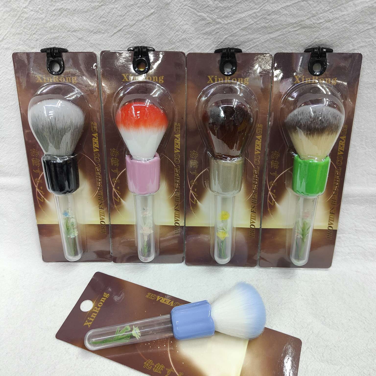 Hollow flower handle single brush blush makeup brush 26414 Sendre makeup tools