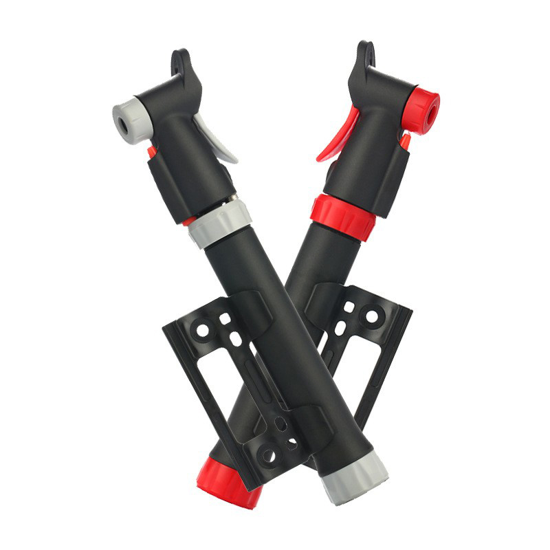 CMPB-02B air pump (PVP-001) Portable mini bicycle air pump from the US and France, plastic air pump, household mountain bike battery bicycle air pump details Picture