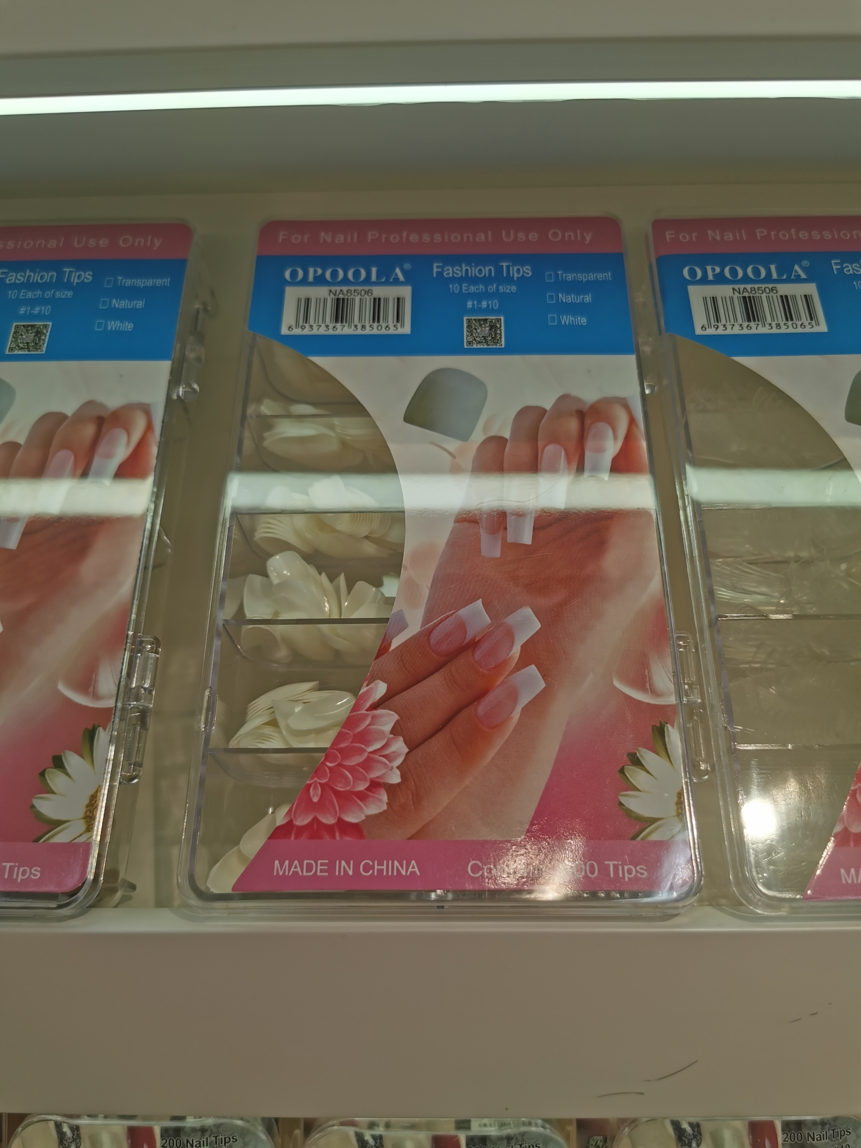 Na8506 Color Short Nail 500 Pieces Removable Wear Nail Art