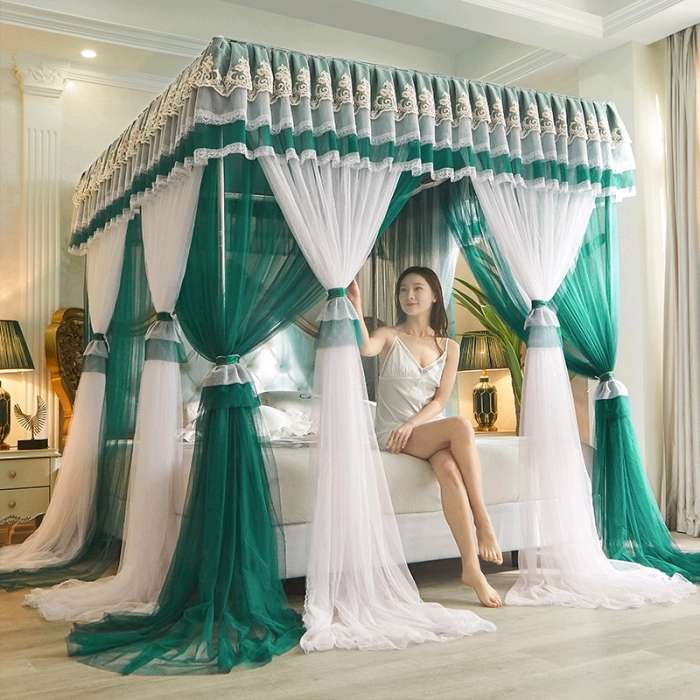 Super Luxurious Double Shade Mosquito Net details Picture