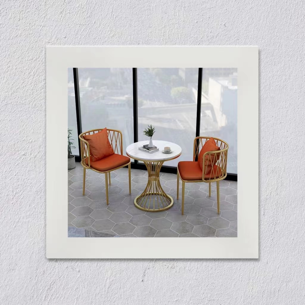 轻奢北欧高端椅子家用皮革凳子现代简约餐桌餐椅家用客厅酒店靠背详情7