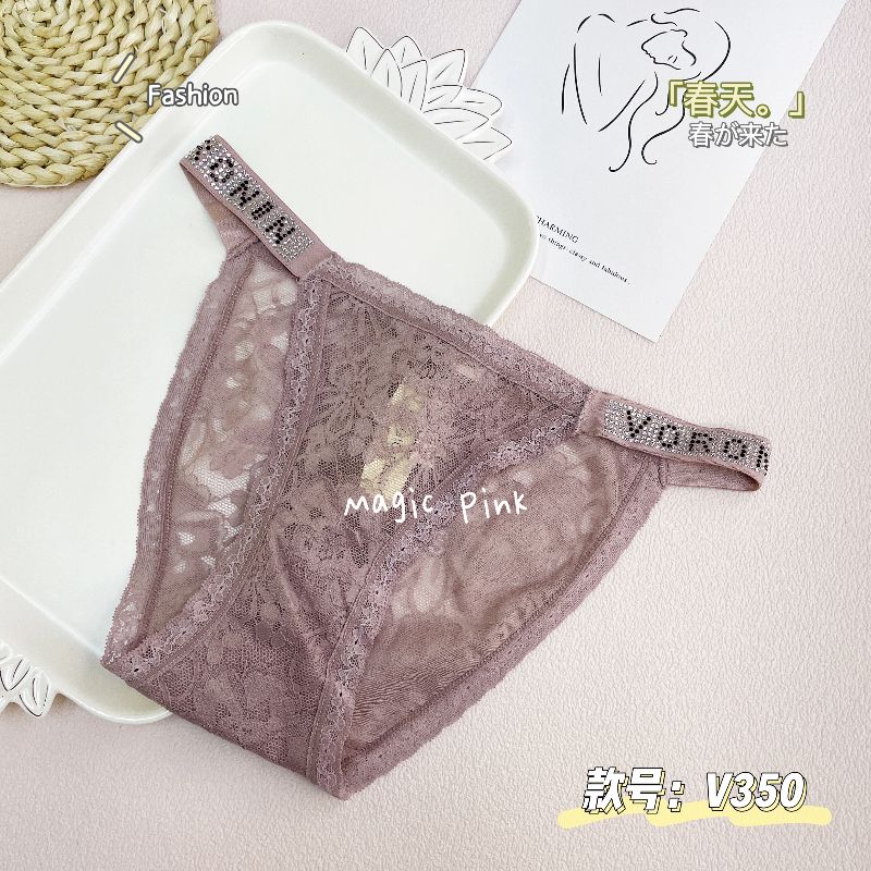 The Mystery of the Magic Box women's thong is low-waisted, close-fitting, comfortable, with elastic lace trim. It dries quickly, is soft and breathable Application Scenario