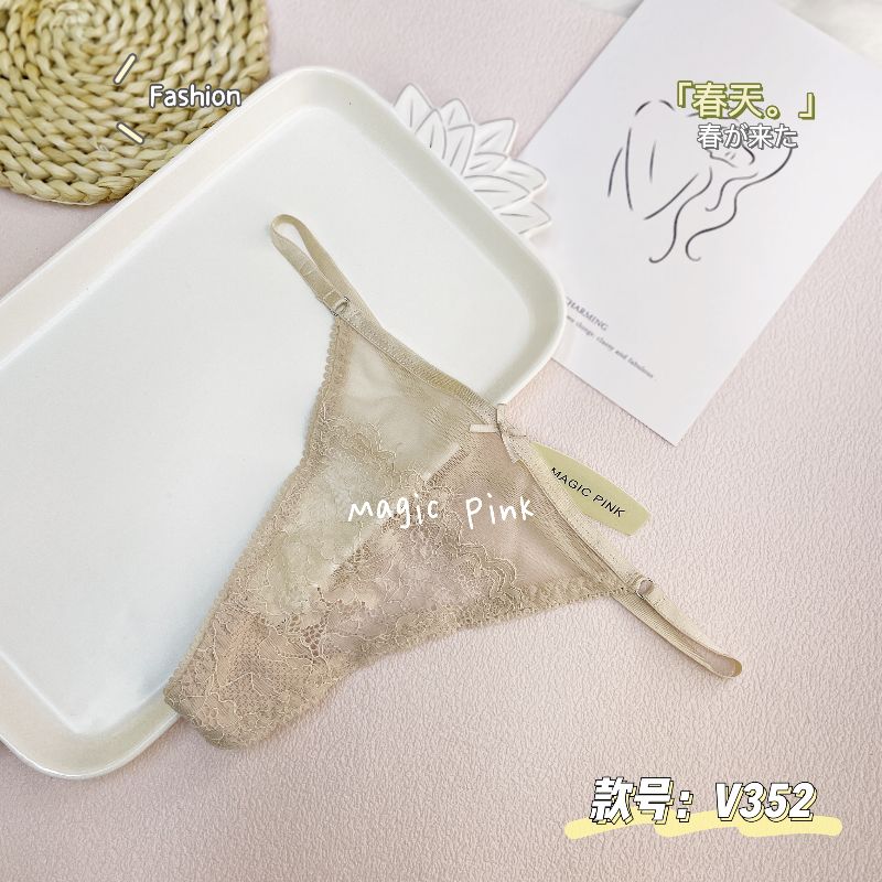 The Mystery of the Magic Box Lace Thong Women's Sexy low-waisted, fashionable, comfortable, breathable and alluring lace underwear Application Scenario