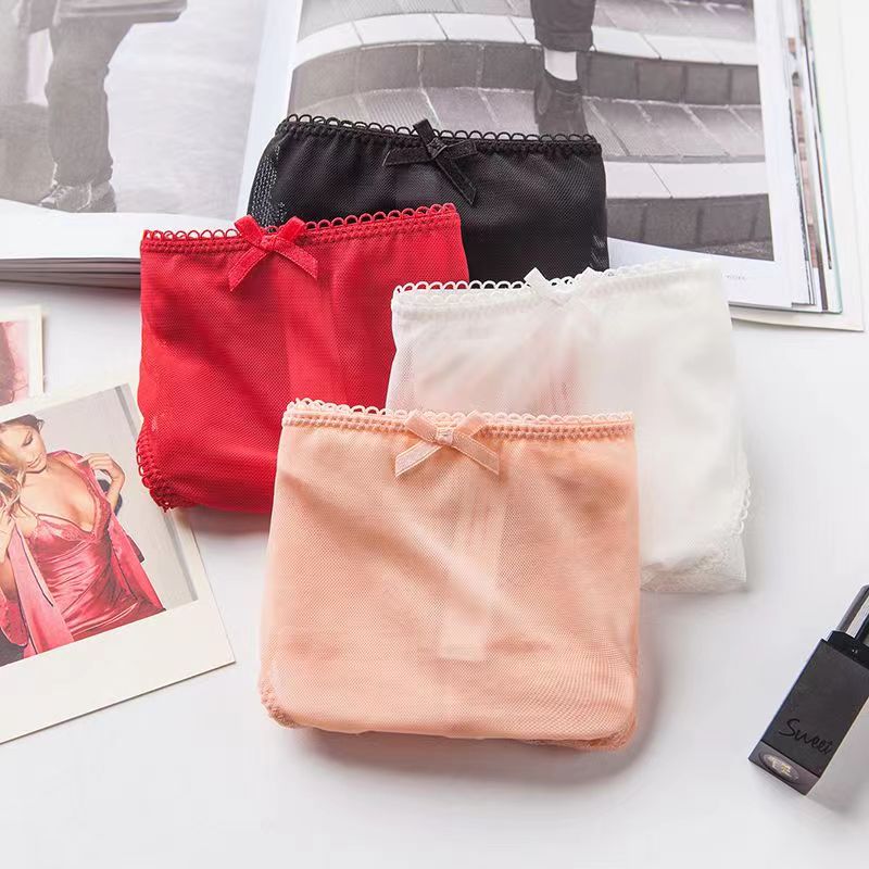 The Mystery of the Magic Box: Seductive, transparent, low-waisted, cut-out, ultra-thin, comfortable lace underwear for ladies pic 6