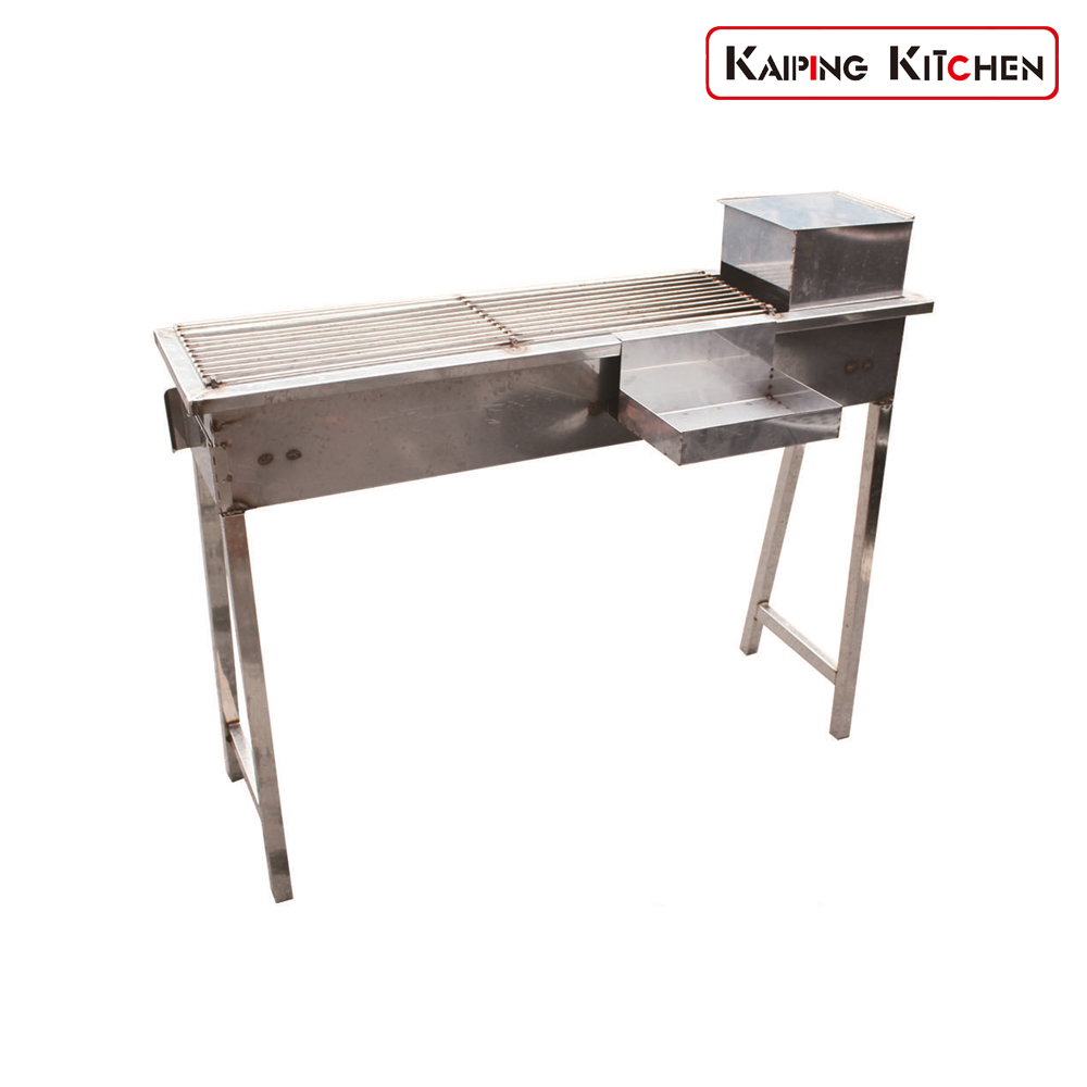 Gx-0320 Charcoal Grill Specifications: 1. 2 Meters 1. 5 M Grill Size: 90X24cm 1. 2X24cm Grill Size (Grilled Fish) : 90