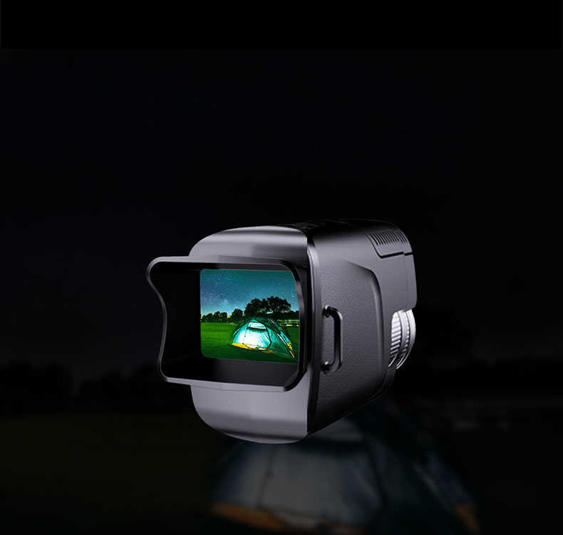 自由虎夜视仪新款单筒手持MINI HD1080P红外数码夜间望远镜 pic 3