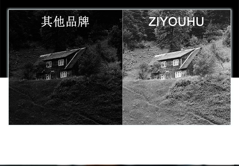 自由虎夜视仪NV-0811大屏红外高清数码昼夜两用夜视望远镜 pic 6