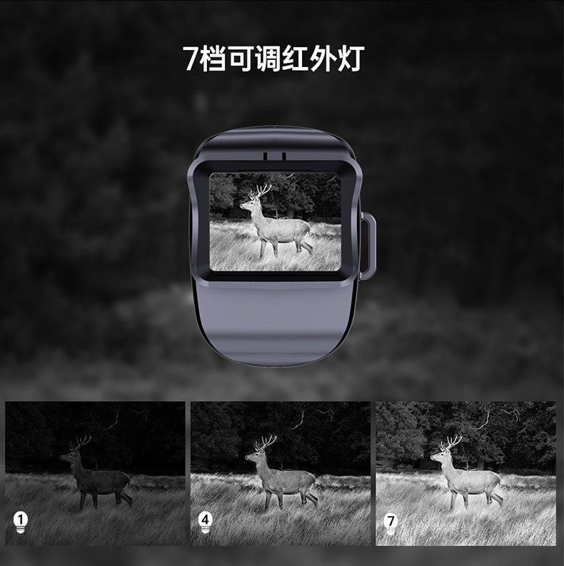自由虎夜视仪新款单筒手持MINI HD1080P红外数码夜间望远镜 pic 7