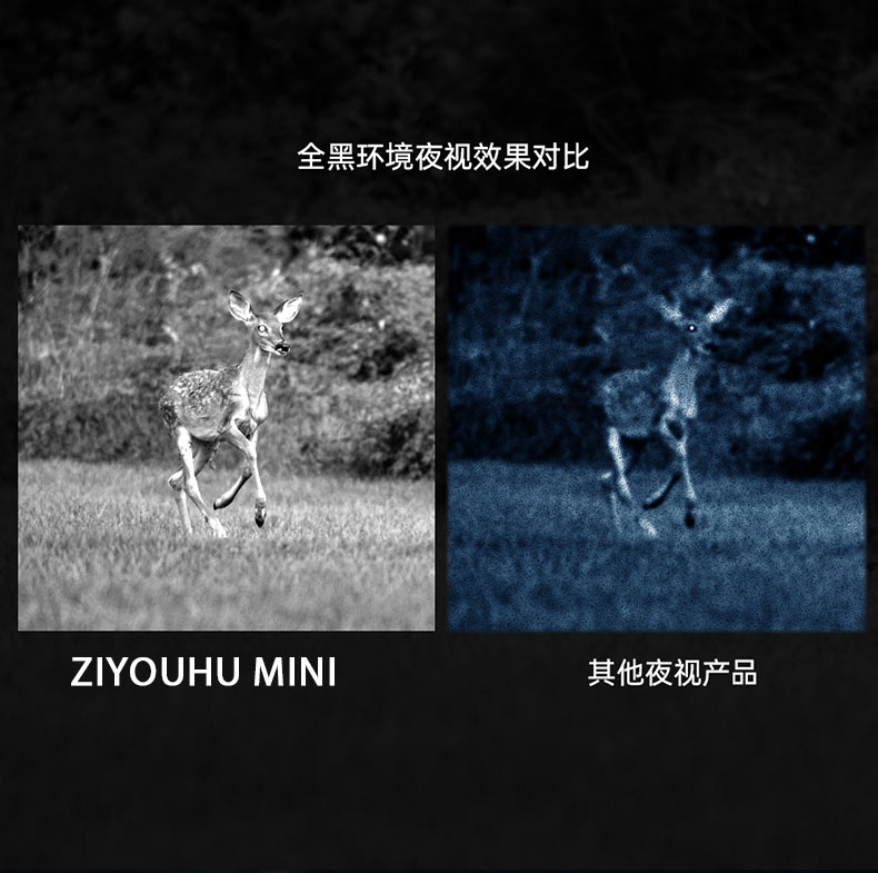 自由虎夜视仪新款单筒手持MINI HD1080P红外数码夜间望远镜 pic 18