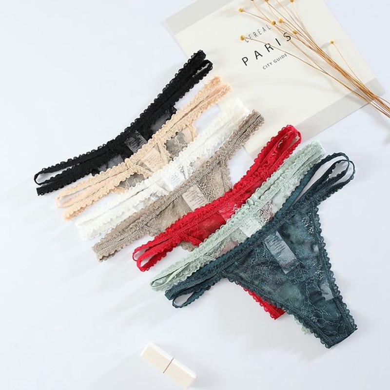 Magic Box Mystery sexy low-rise thong close-fitting comfort elastic lace quick dry soft breathable