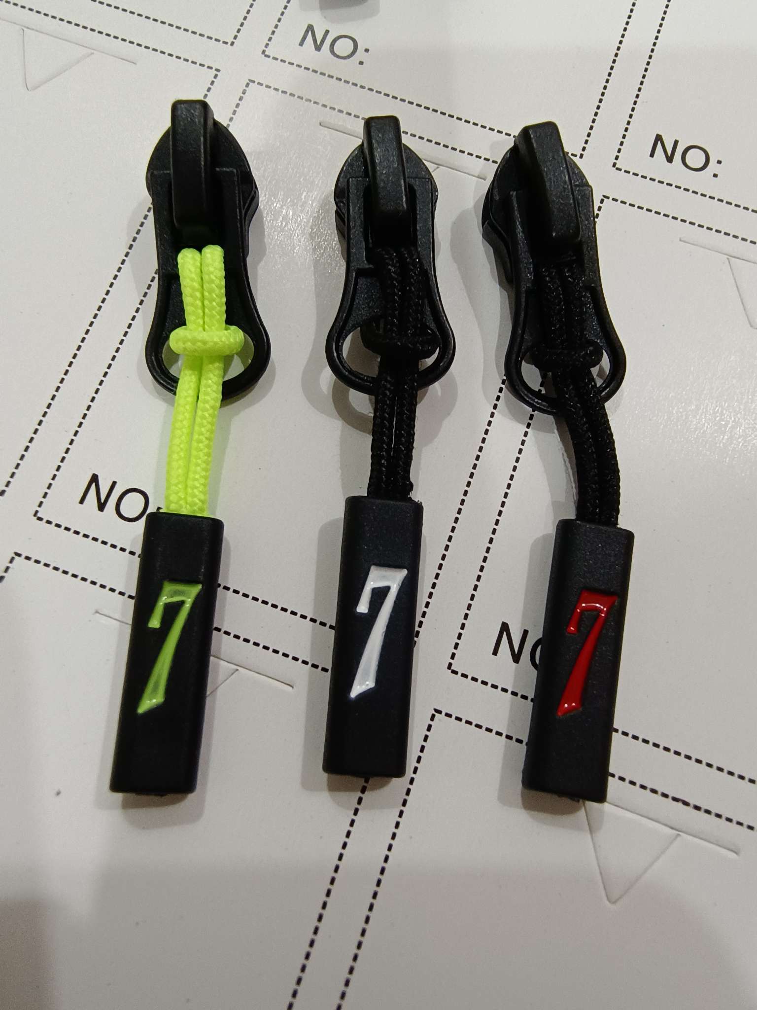 拉链头绳子，提花，打结绳子拉绳拉头 厂家直销细节图